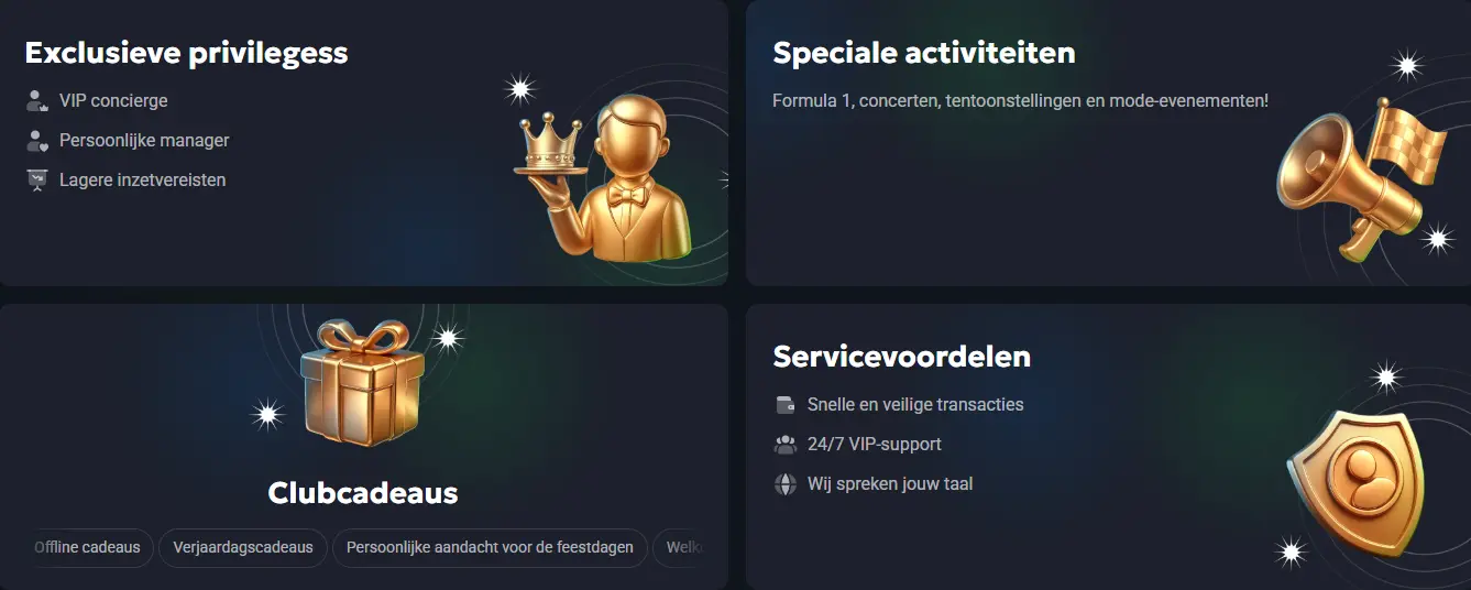 VIP-club en loyaliteitsprogramma bij luckywave nederland