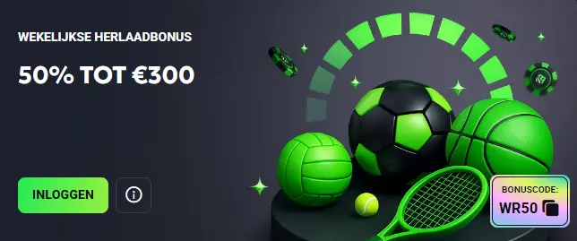 Luckywave Sports wekelijkse herlaadbonus