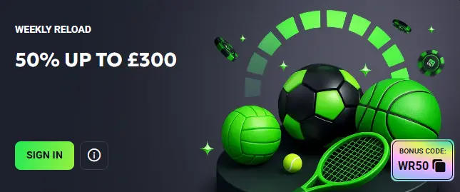 luckywave sports weekly reload bonus